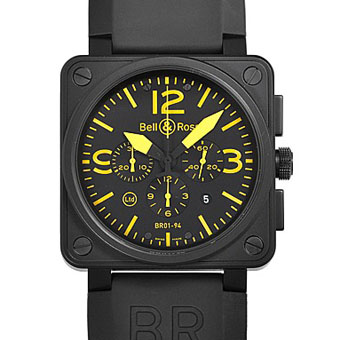 BELL＆ROSS ベル&ロス スーパーコピー BR01-94-SYlw クロノグラフ ブラック